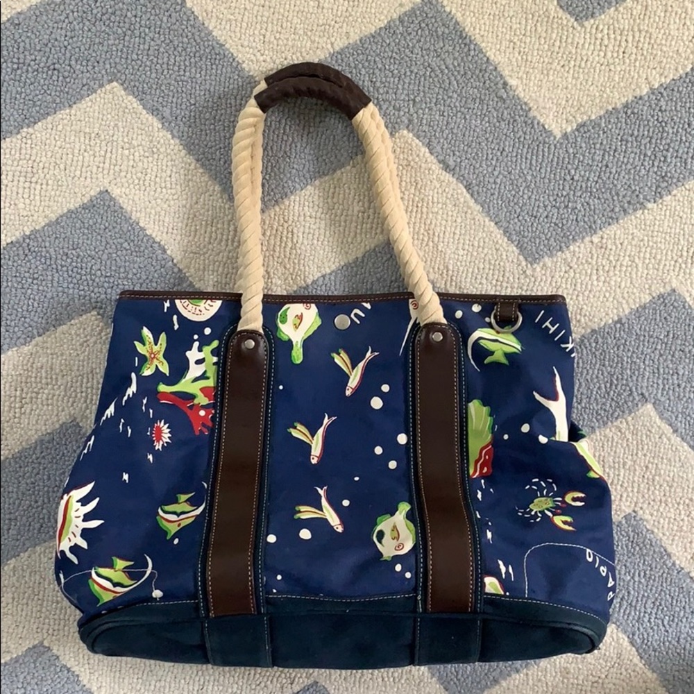 J. Crew Nautical Tote